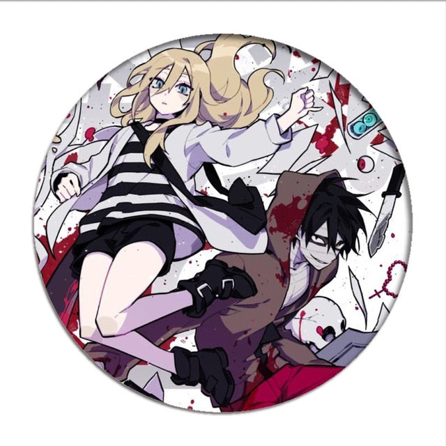 1pcs Anime Angels of Death Cosplay Badge Cartoon Rachel Gardner Ray Br –  Bed Brasss