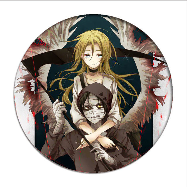 1pcs Anime Angels of Death Cosplay Badge Cartoon Rachel Gardner