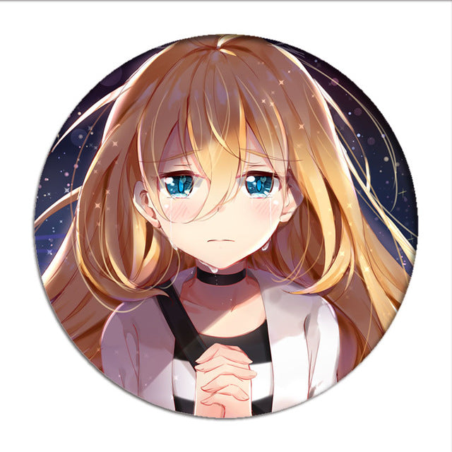 1pcs Anime Angels of Death Cosplay Badge Cartoon Rachel Gardner Ray Br –  Bed Brasss